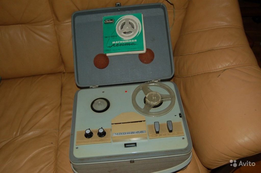 Магнитофон Чайка-66 б/у с одной чистой катушкой в Москве. Фото 1