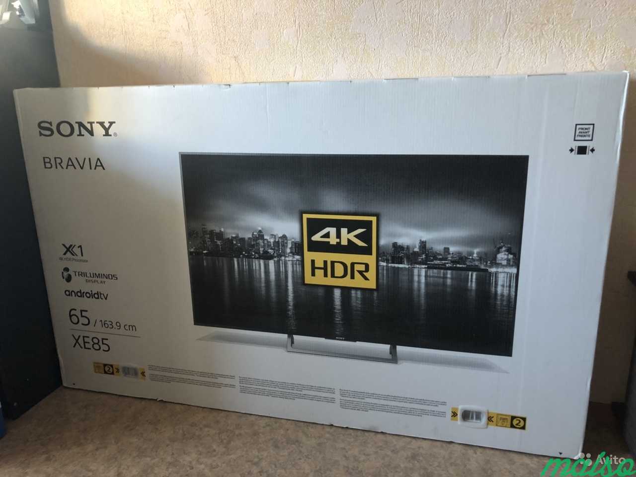 Новые Sony KD-65XE8596 UltraHD 4K Android TV в Санкт-Петербурге. Фото 1