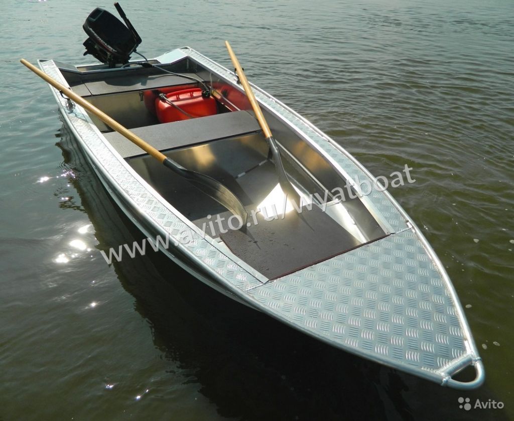 Новая моторная лодка Wyatboat 390У в Москве. Фото 1