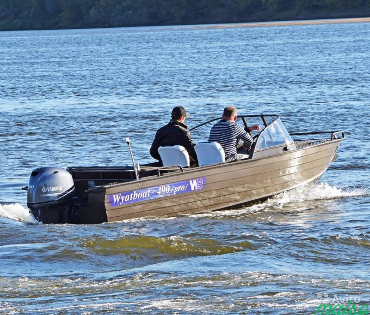 Новый алюминиевый катер Wyatboat 490 Pro в Санкт-Петербурге. Фото 5