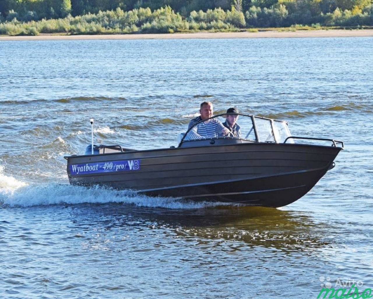 Новый алюминиевый катер Wyatboat 490 Pro в Санкт-Петербурге. Фото 3