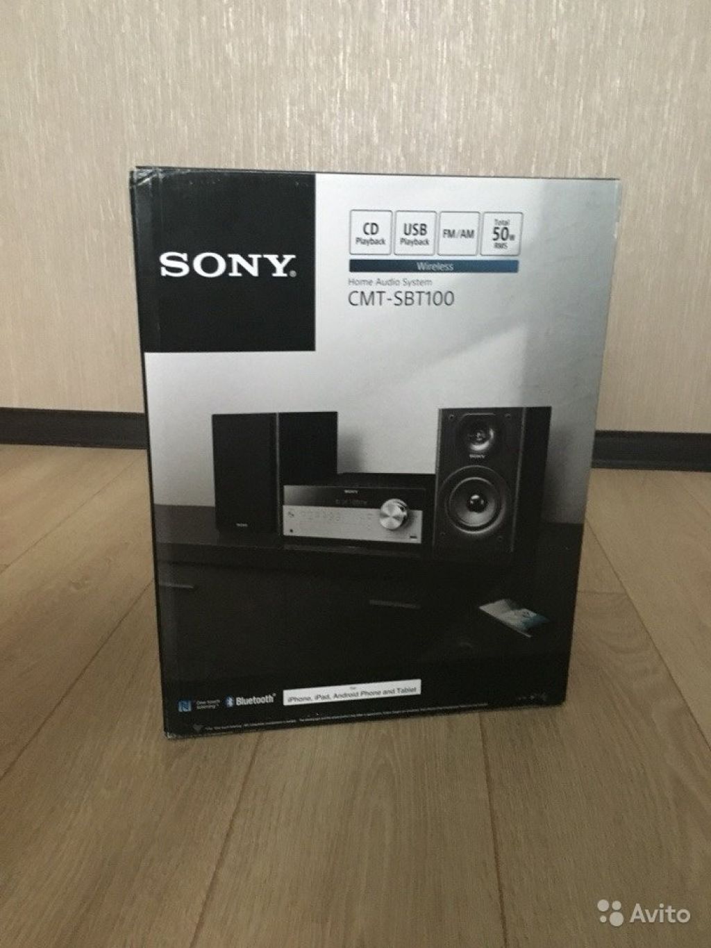 Музыкальный центр sony sbt100