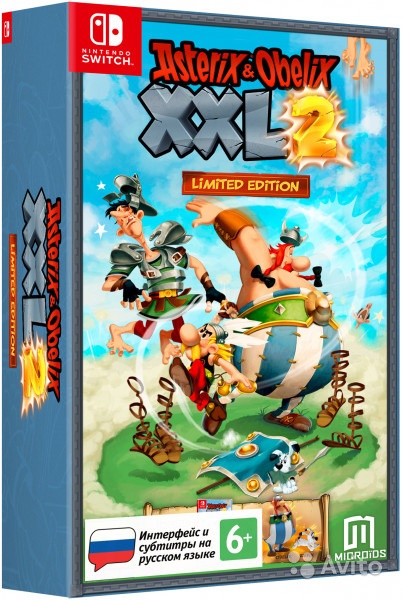 6+) Asterix and Obelix XXL2. Limited Edition (Nint в Москве. Фото 1