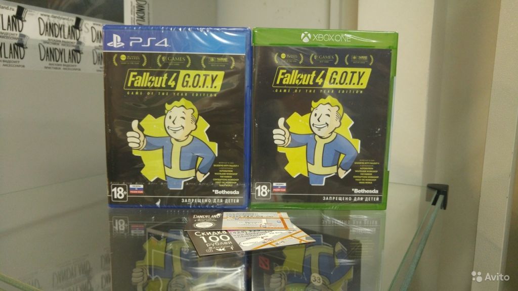Fallout 4 Game Of The Year Edition рус PS4 Обмен в Москве. Фото 1
