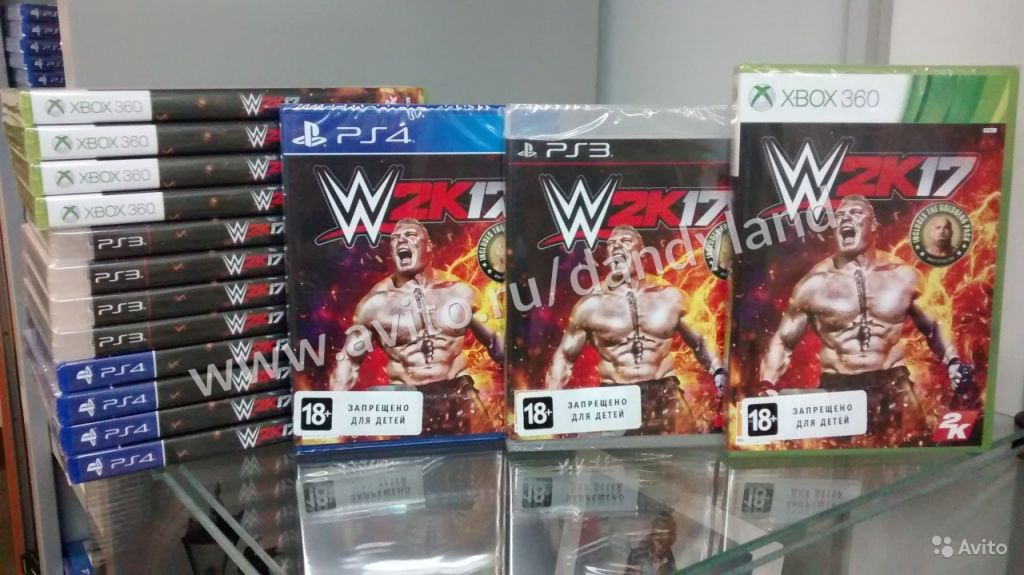 WWE 2K17 PS4 PS3 xbox ONE xbox360 в Москве. Фото 1