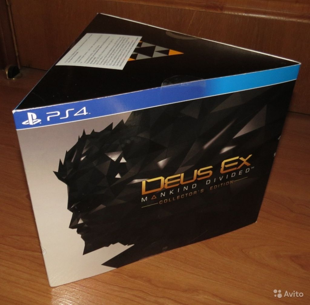 Deus Ex Mankind Divided Collectors Ed (ps4,новое) в Москве. Фото 1