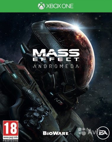 Mass Effect: Andromeda для Xbox One (Диск новый) в Москве. Фото 1