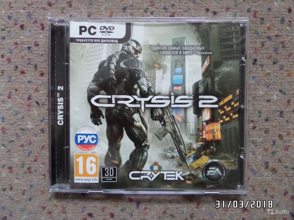 Компьютерная игра :Crysis 2 Crytek в Москве. Фото 1