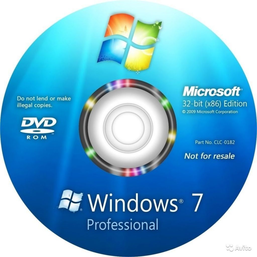 Windows 7 (все версии) загрузочный диск в Москве. Фото 1