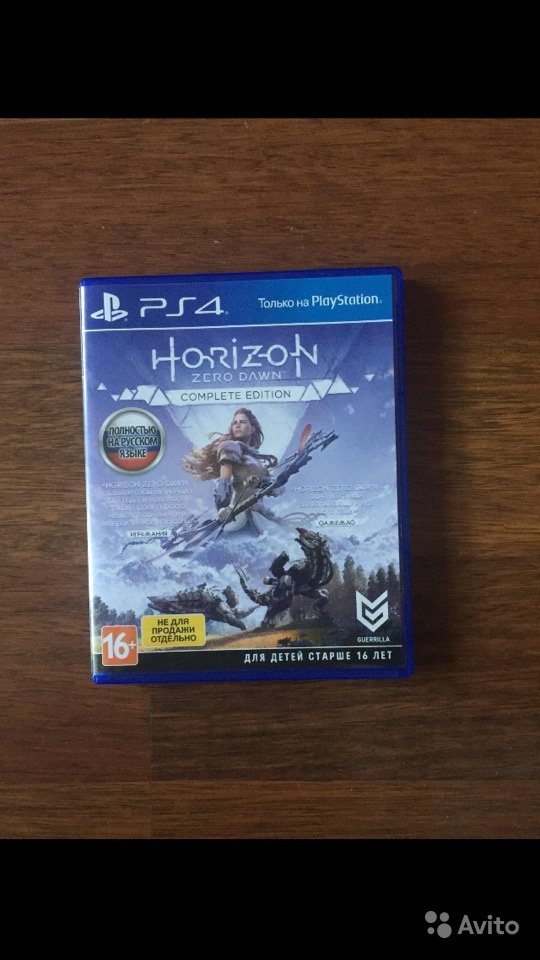 Horizon zero dawn complete edition на PS4 в Москве. Фото 1