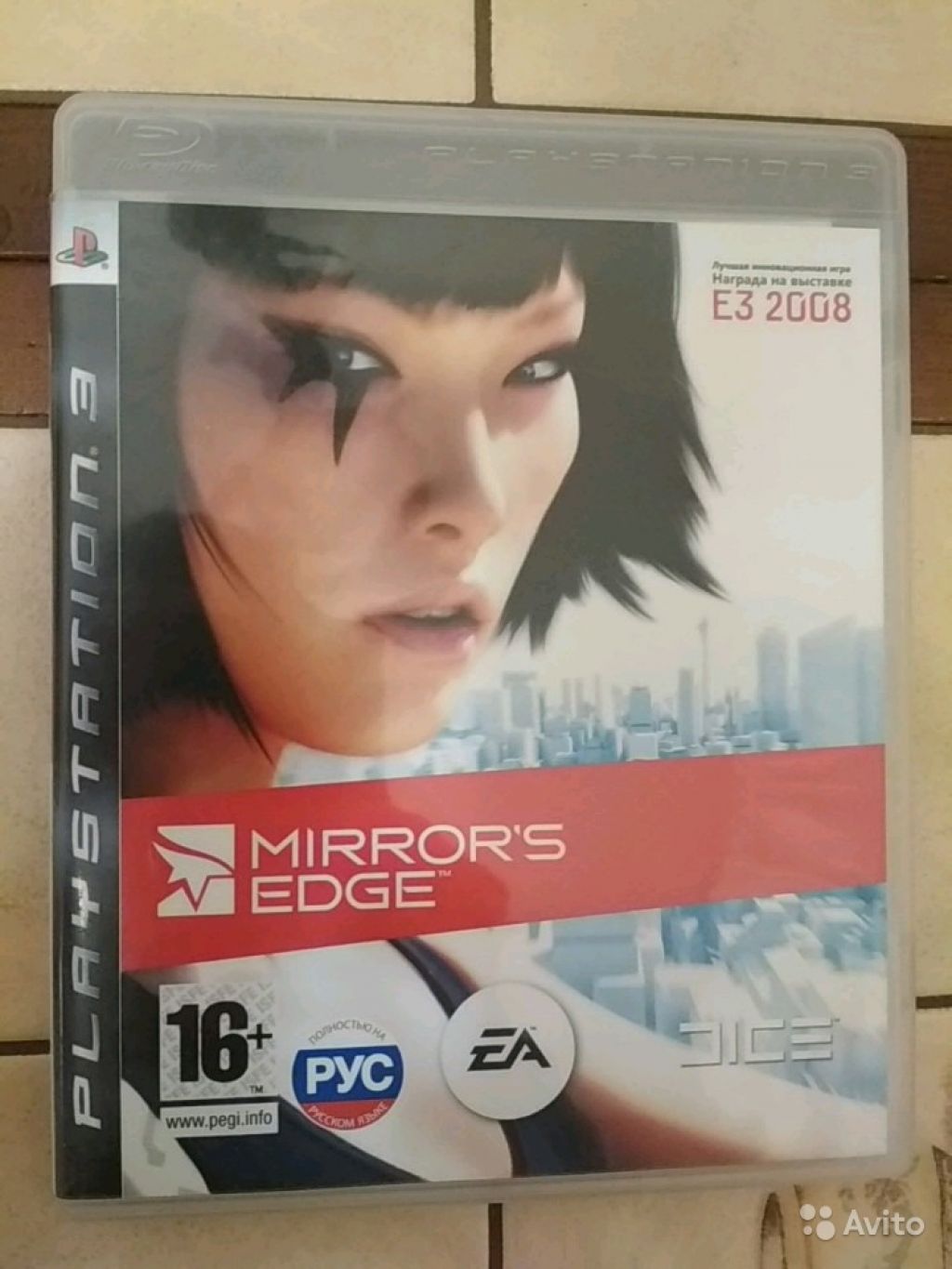 Игра mirrors edge ps3 rus рус в Москве. Фото 1