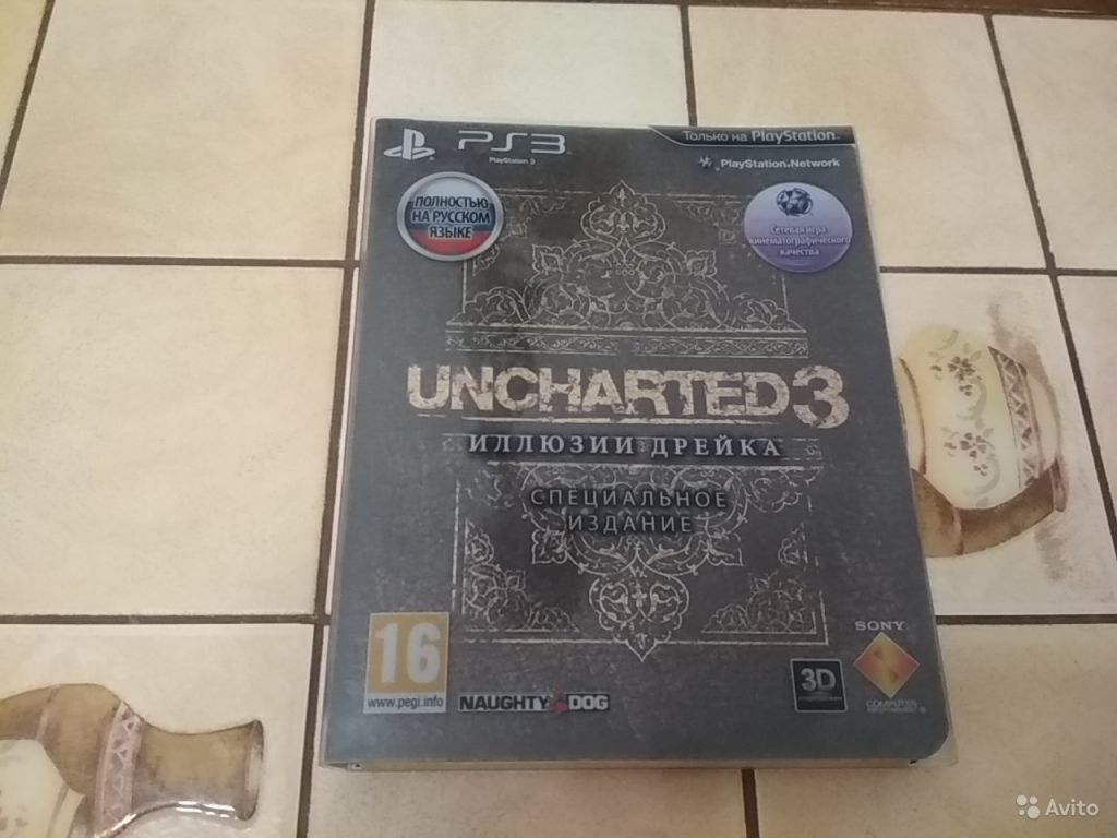 Uncharted 3 limited edition специальное издание в Москве. Фото 1
