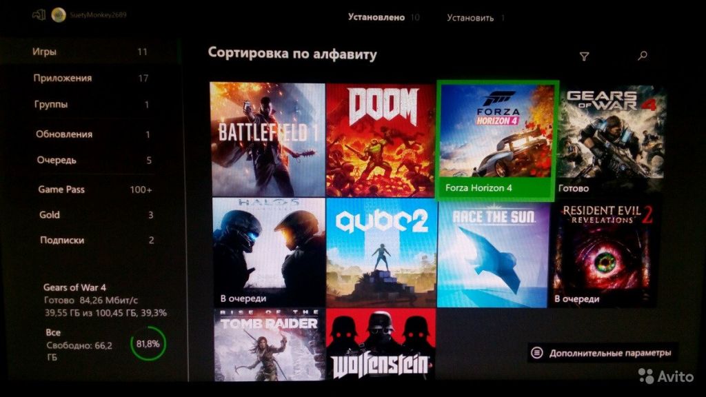 Xbox one+игры+Кинект отдельно в Москве. Фото 1
