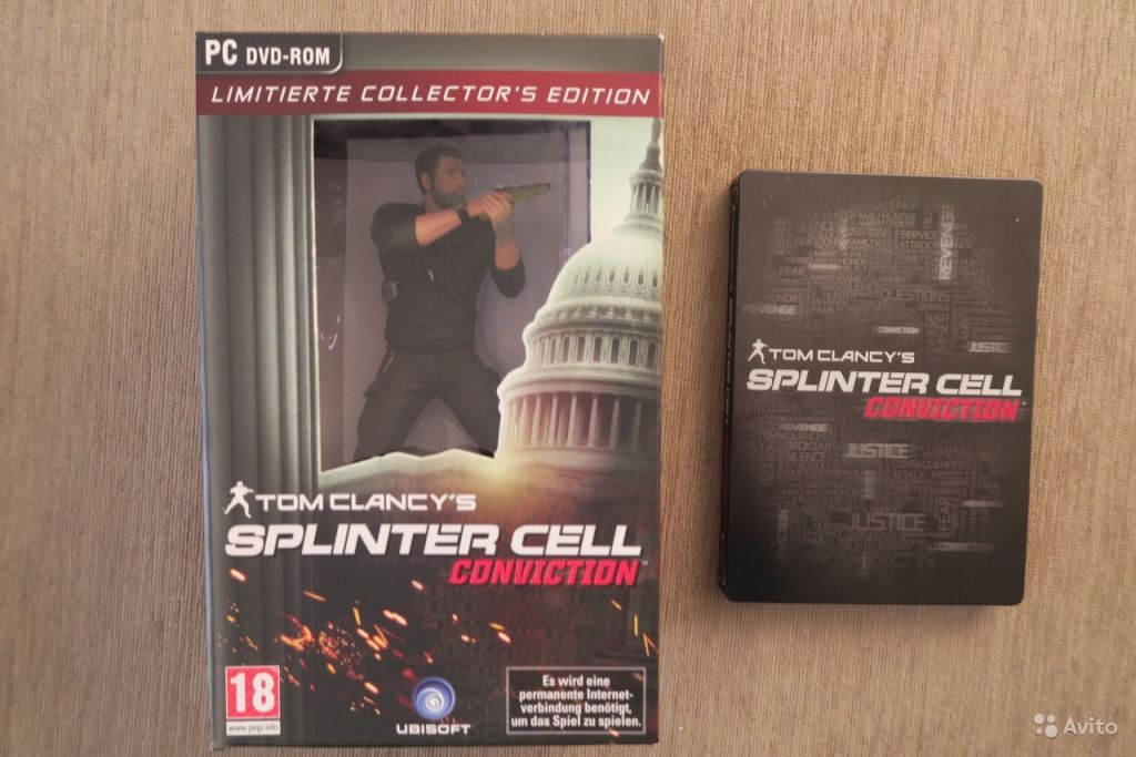 Splinter Cell: Conviction Limited Collectors Edit в Москве. Фото 1