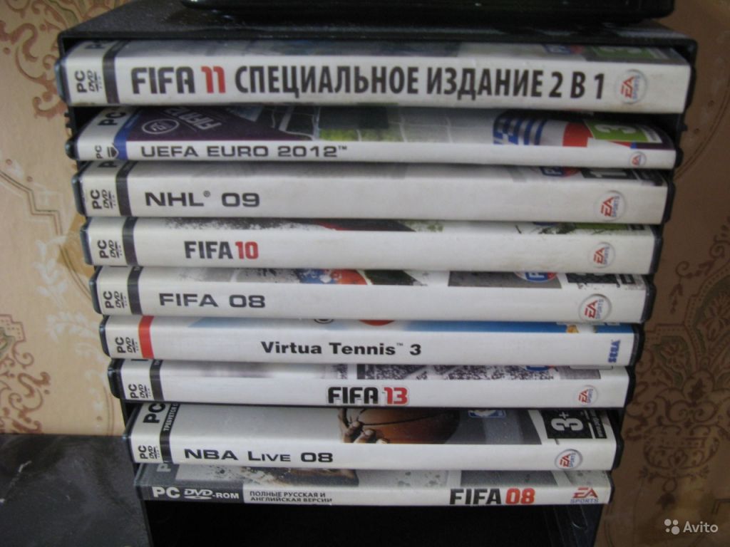 Компьютерные игры серии EA sports в Москве. Фото 1