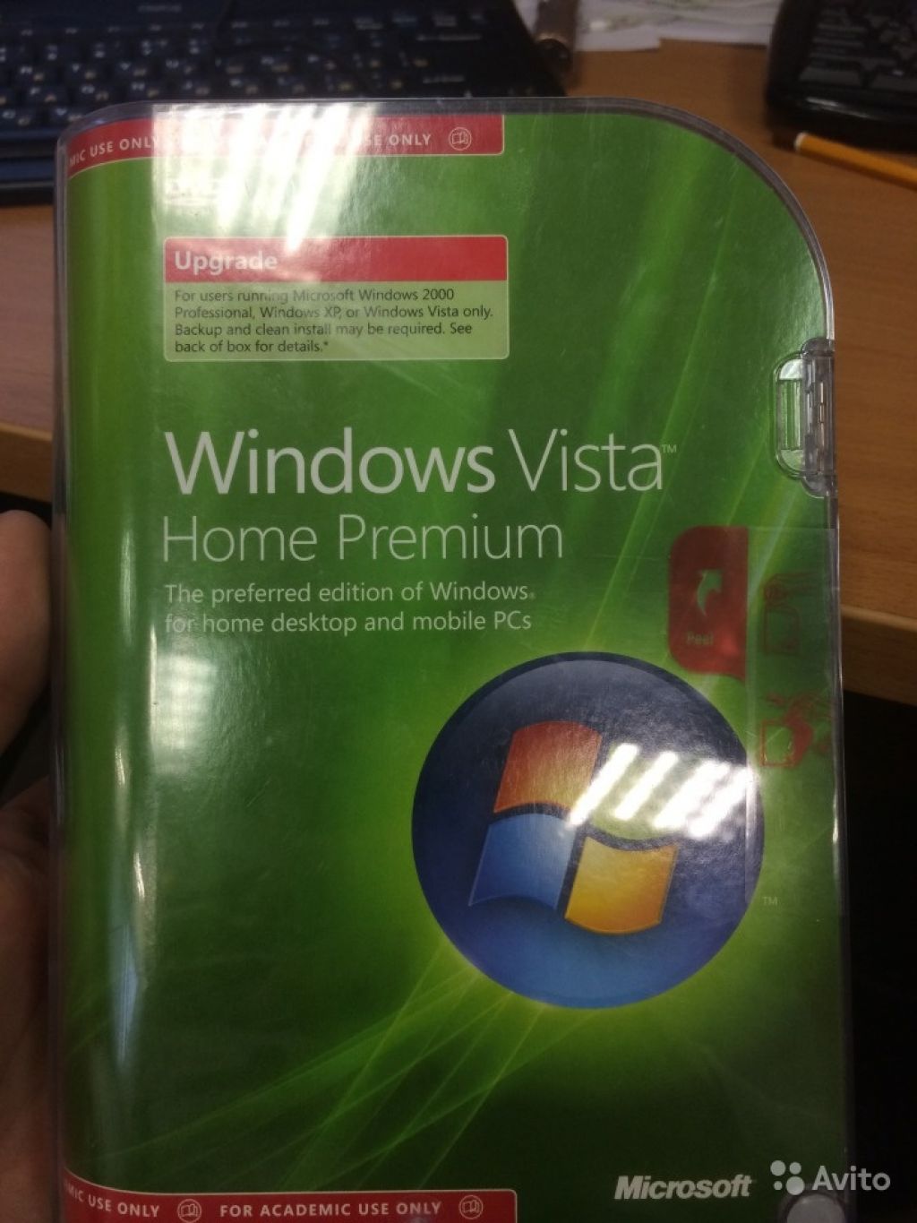 Windows vista home premium for academic only в Москве. Фото 1