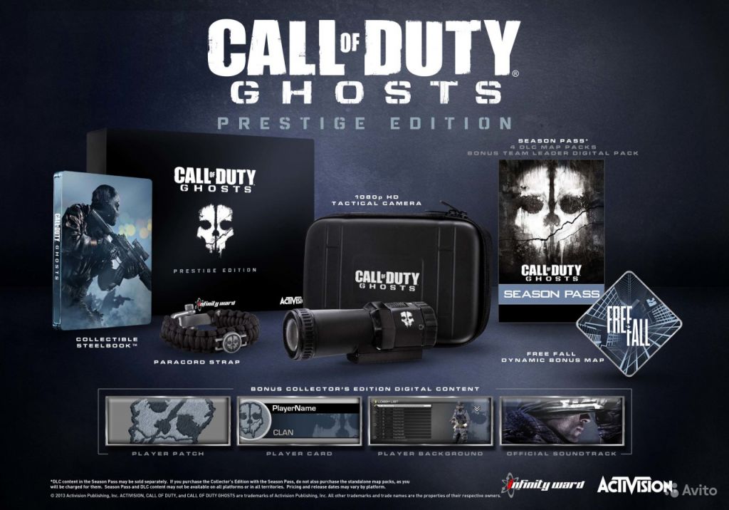 Call of Duty Ghosts Prestige Edition в Москве. Фото 1