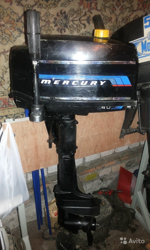 Лодочный мотор Меркури-4 л с в Москве. Фото 1