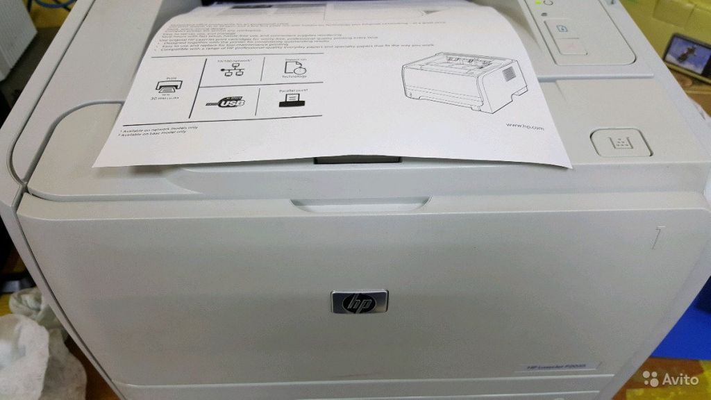 Лазерный принтер HP2035 с гарантией в Москве. Фото 1