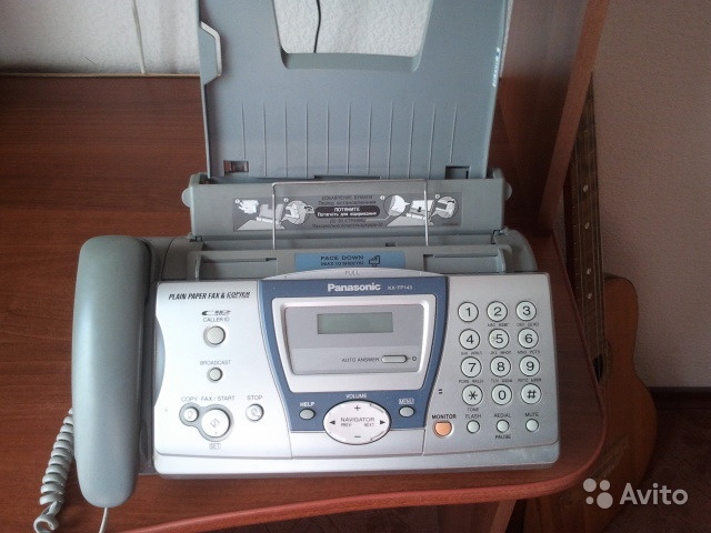 Телефон-факс Panasonik в Москве. Фото 1
