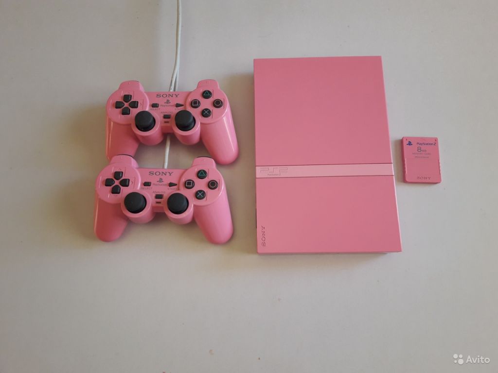 Продам Sony Playstation 2 pink scph 77008 (ps2 ) в Москве. Фото 1