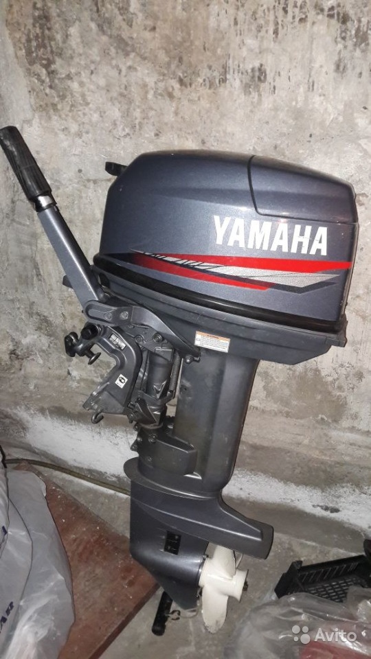 Б/у лодочный мотор Ямаха yamaha 30 hmhs в Москве. Фото 1