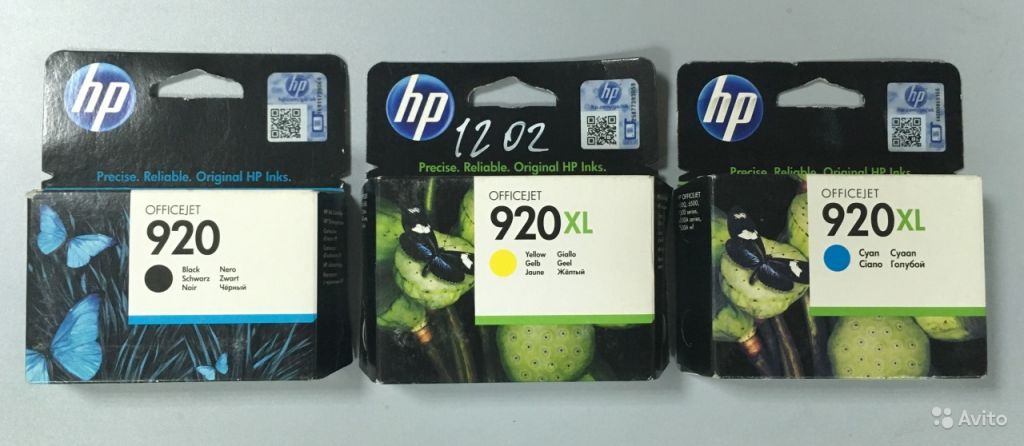 Оригинальные картриджи HP 920 и HP 920XL в Москве. Фото 1