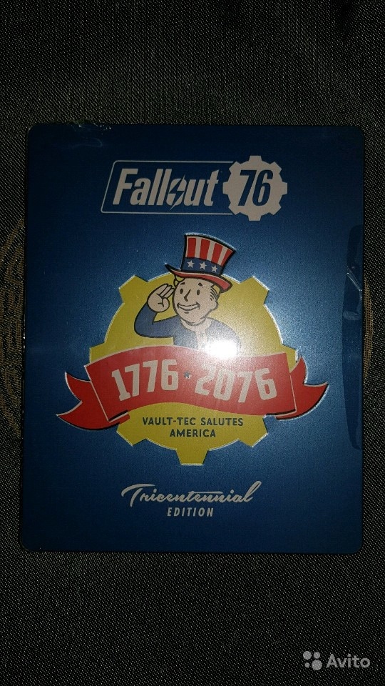 Fallout 76 steelbook вместе с игрой xbox новый в Москве. Фото 1