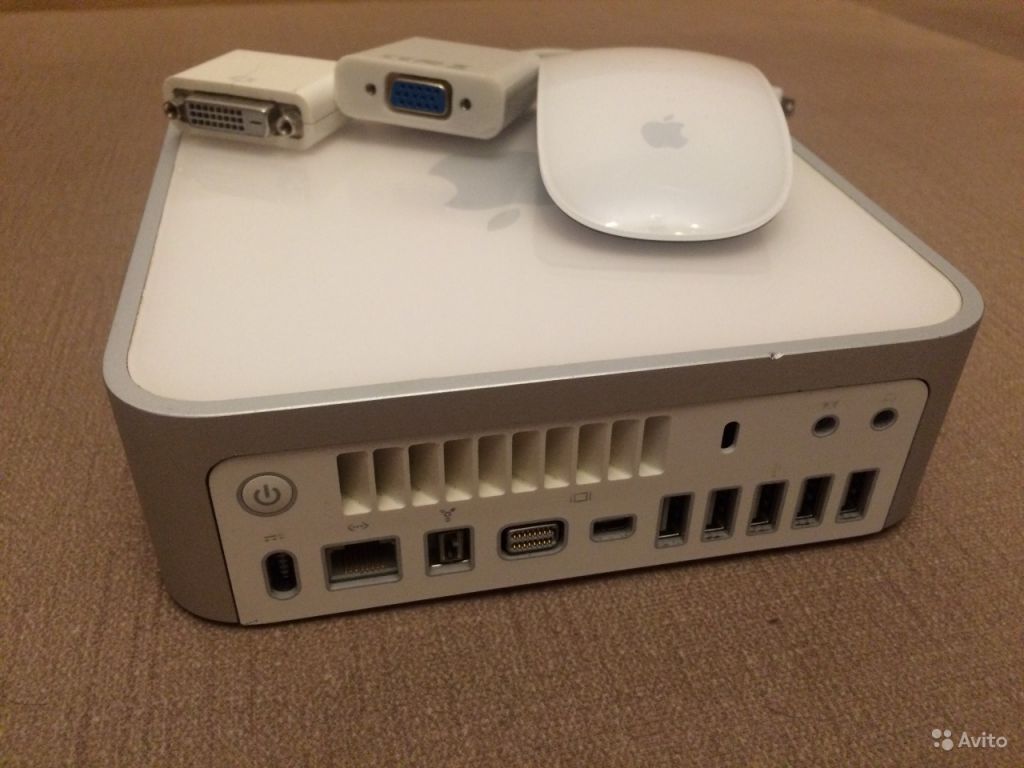 Системный блок apple. Mac Mini 2009. Apple Mac Mini 2009. Mac Mini 2009 разъемы. Системный блок эпл Мак мини.