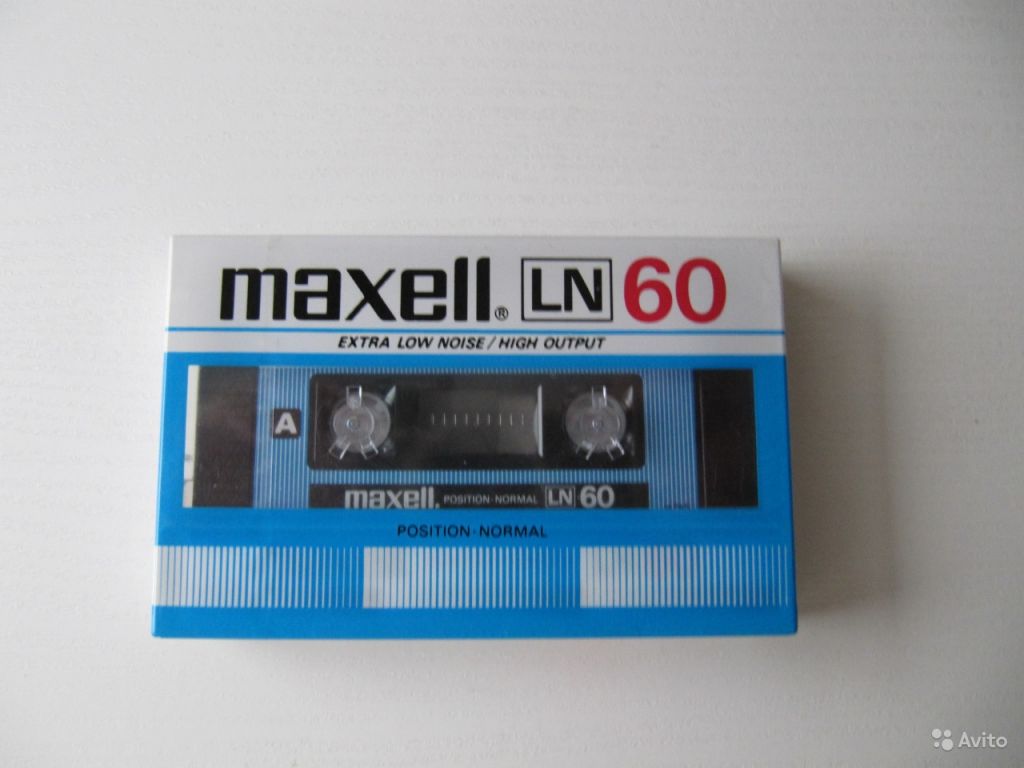 Аудиокассета Maxell LN60 в Москве. Фото 1