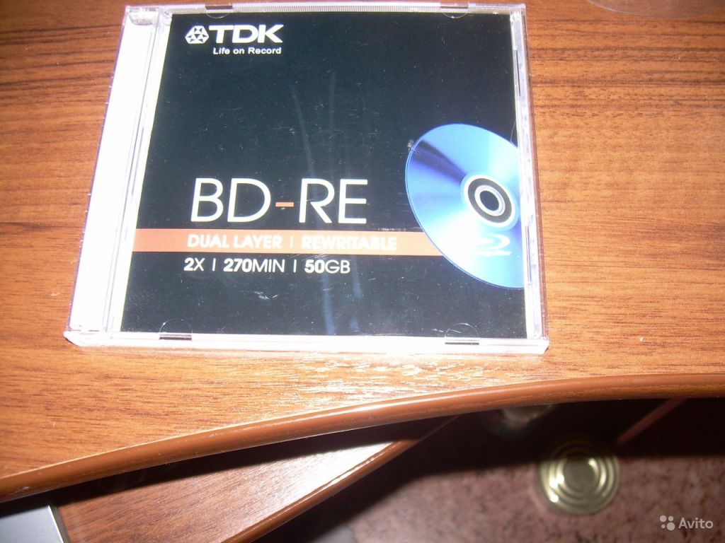 Болванка BD-RE Dual Layer Rewritable 50 Gb в Москве. Фото 1