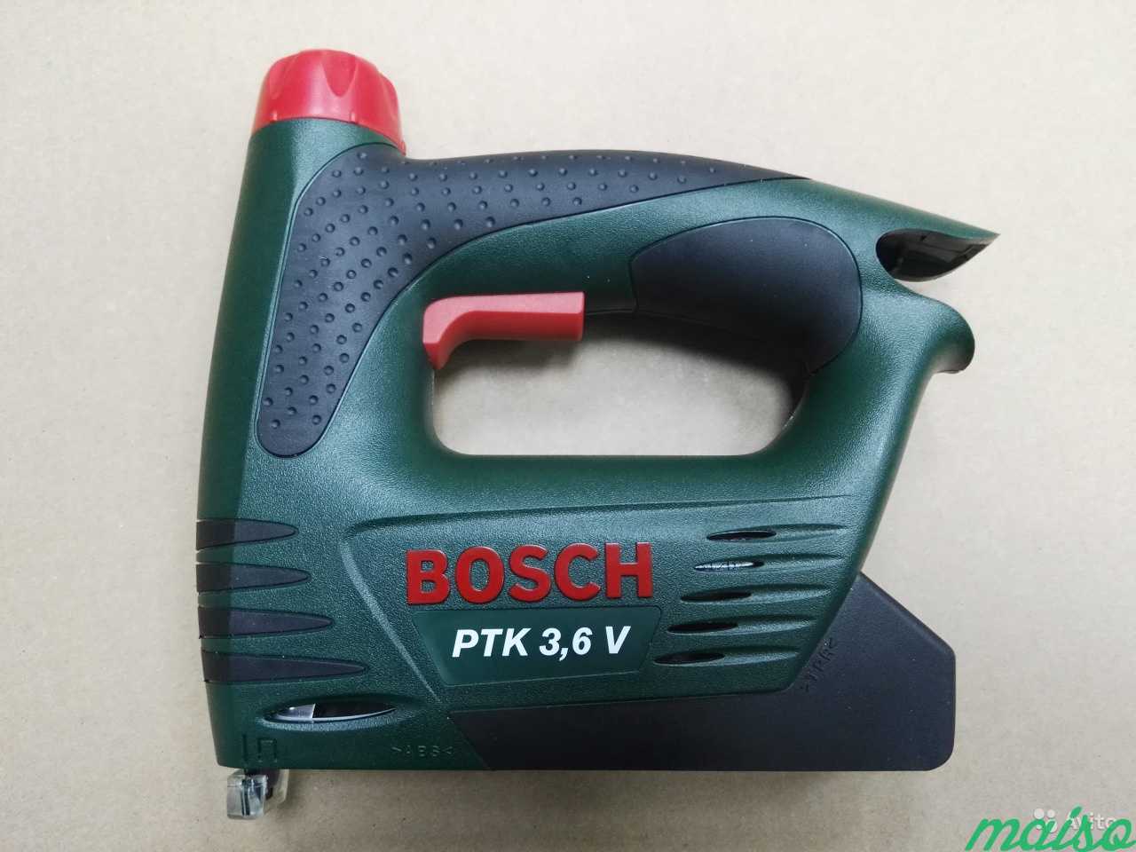 Аккумуляторный степлер Bosch PTK 3.6 V в Москве. Фото 1