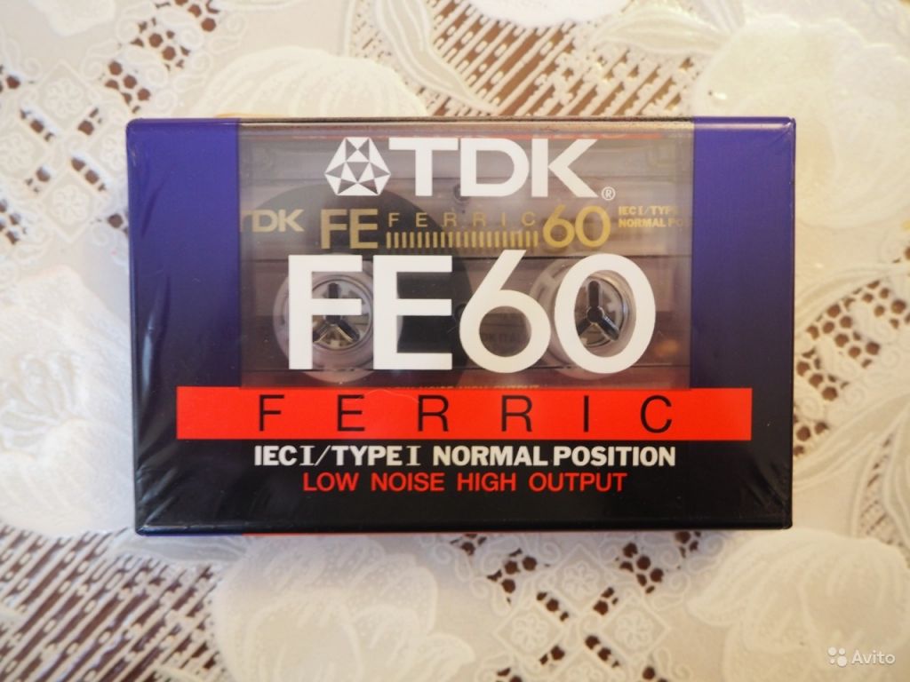 Аудио-кассета магнитная TDK FE60 в Москве. Фото 1