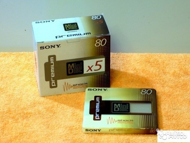 Минидиск Sony MD Premium 80 (Made in Japan) в Москве. Фото 1