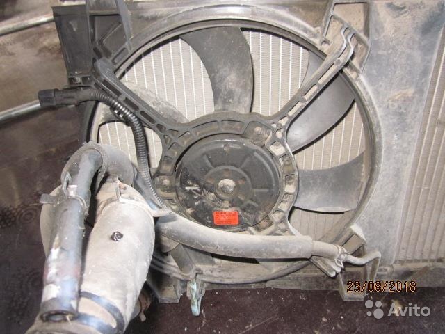 Вентилятор в сборе Hyundai Matrix в Москве. Фото 1