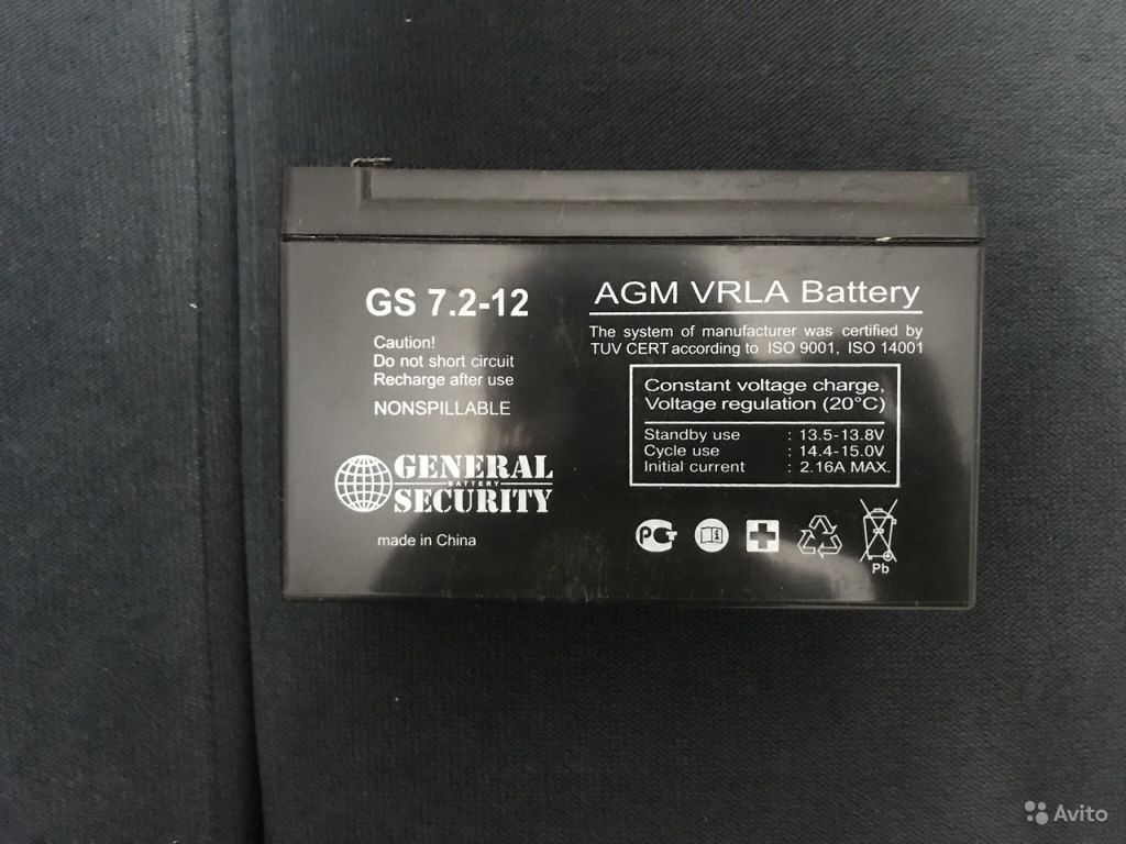 Аккумулятор general security gs 12 12. General Security GS 7,2-12. General Security GS 7.2-12 12в 7.2 а·ч. General Security Дата выпуска аккумулятора. Аккумулятор General Security Дата производства.