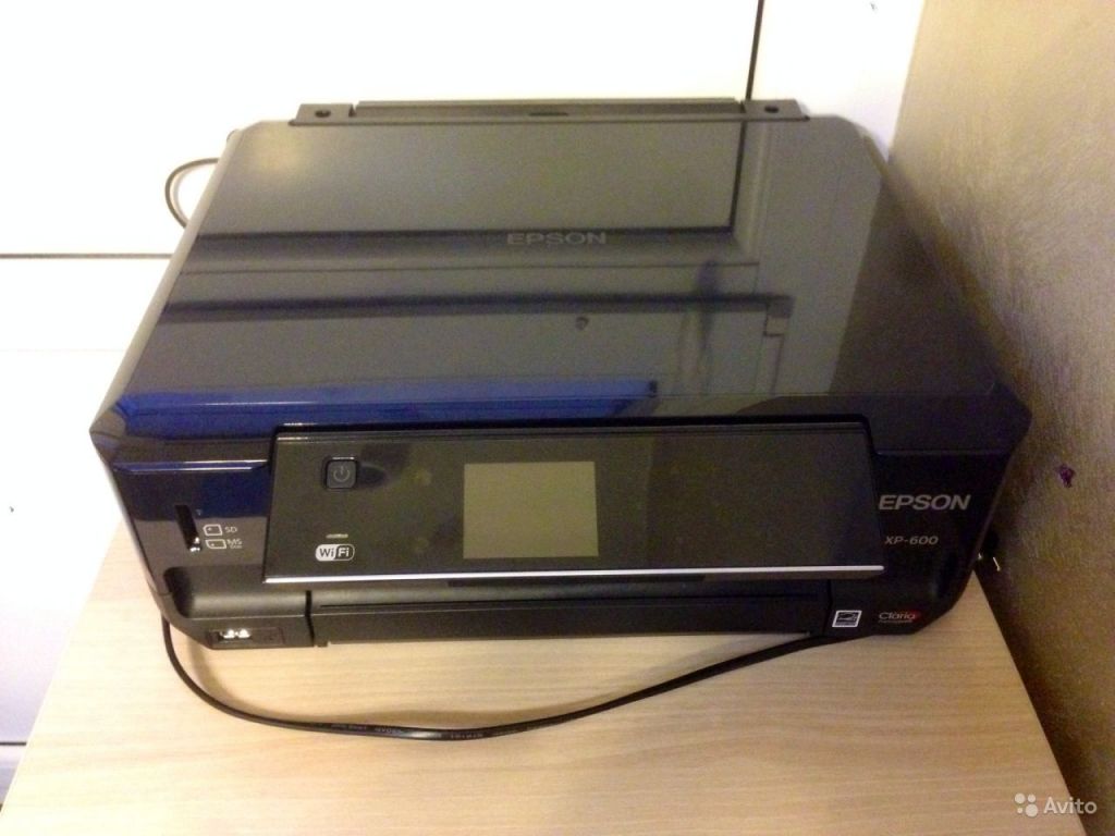 Мфу epson XP-600 идеальное состояние принтер копир в Москве. Фото 1