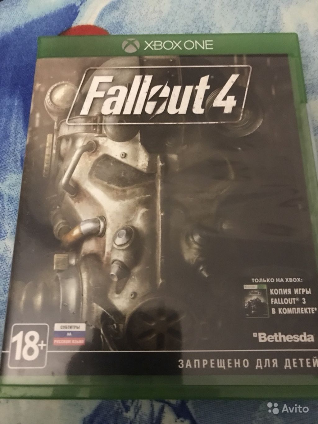 Диск fallout 4 ps4