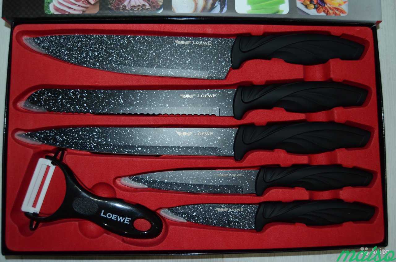 Хороший набор ножей 6 предметов (кухонный нож) в Москве. Фото 5