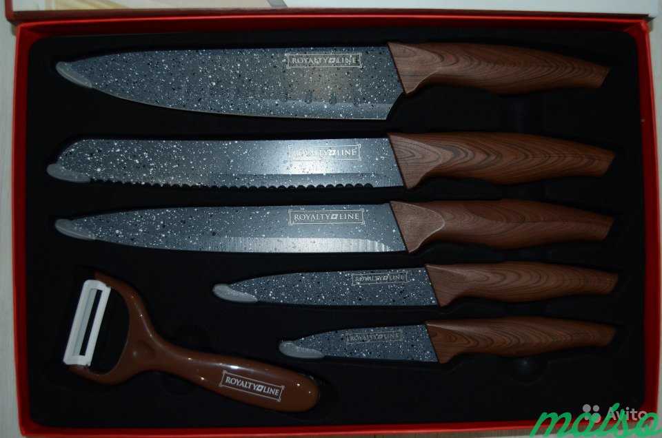 Хороший набор ножей 6 предметов (кухонный нож) в Москве. Фото 6