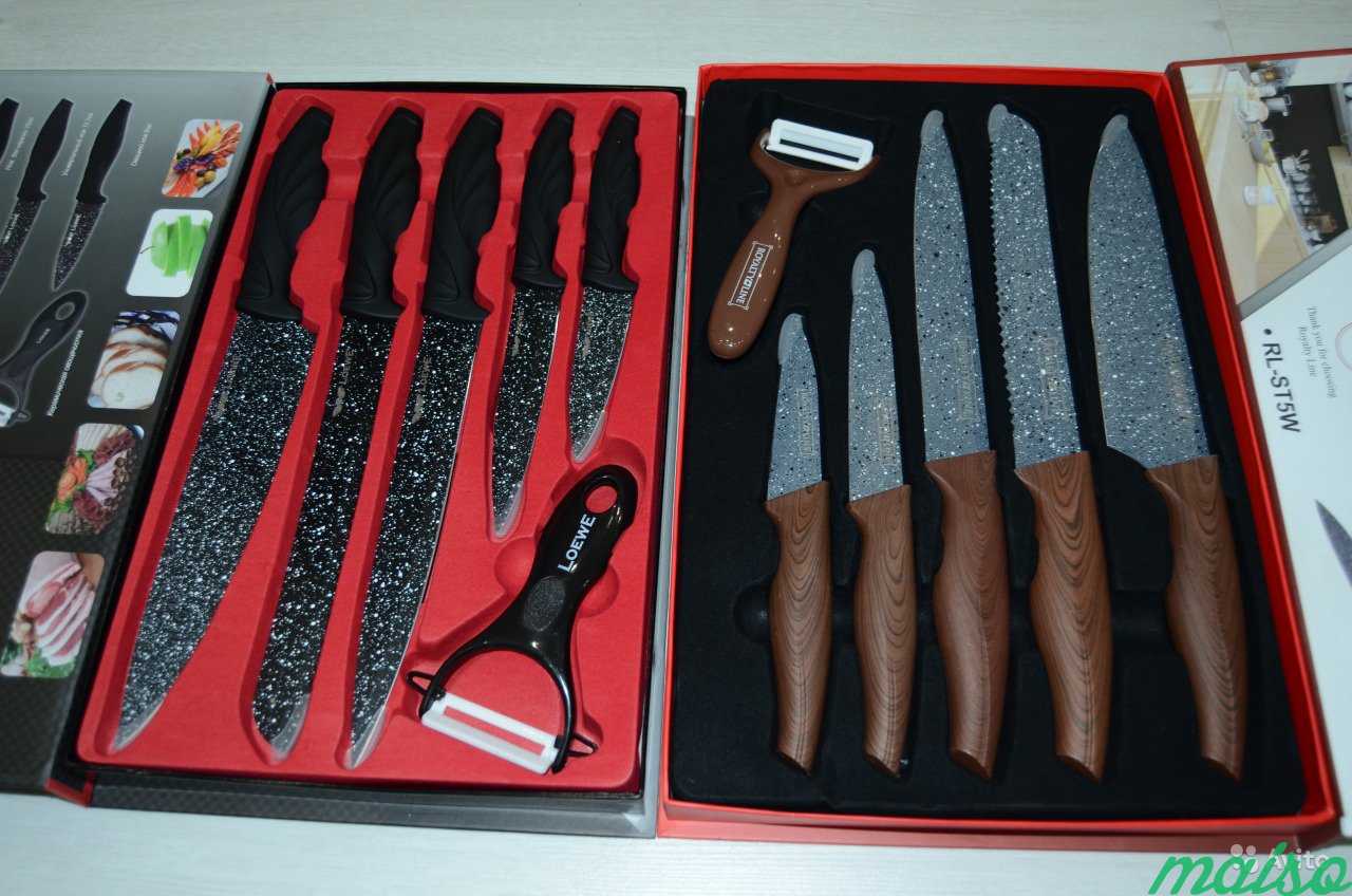 Хороший набор ножей 6 предметов (кухонный нож) в Москве. Фото 2