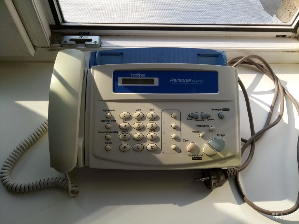 Факс телефон Brother Fax-236 в Москве. Фото 1