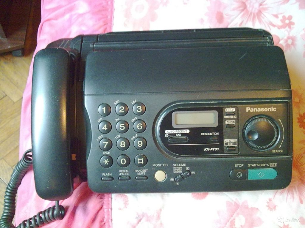 Телефон Факс Panasonic KX-FT31RS Япония в Москве. Фото 1