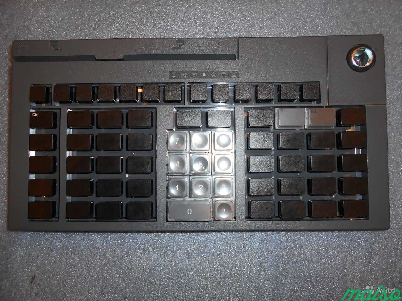 Программируемая POS клавиатура IBM Toshiba 67 key в Москве. Фото 4