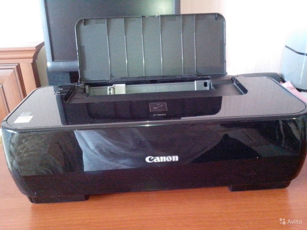 Продам цветной струйный принтер Canon ip1800 в Москве. Фото 1