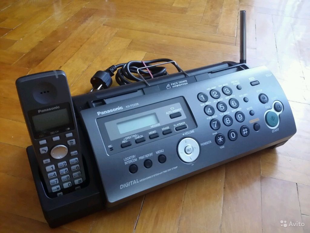 Panasonic 228 -Телефон -факс в Москве. Фото 1