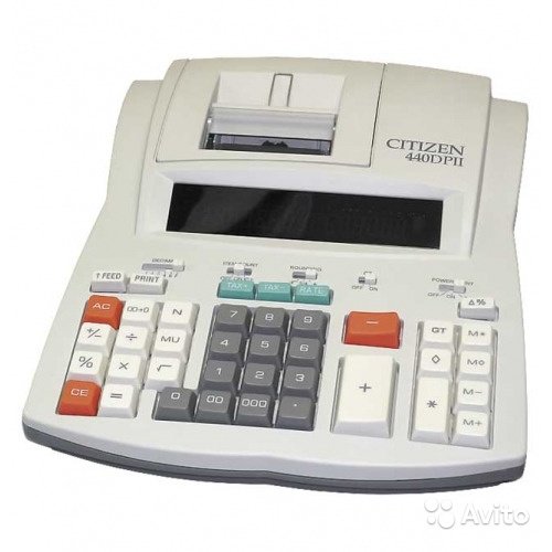 Printig calculator 440DPN в Москве. Фото 1