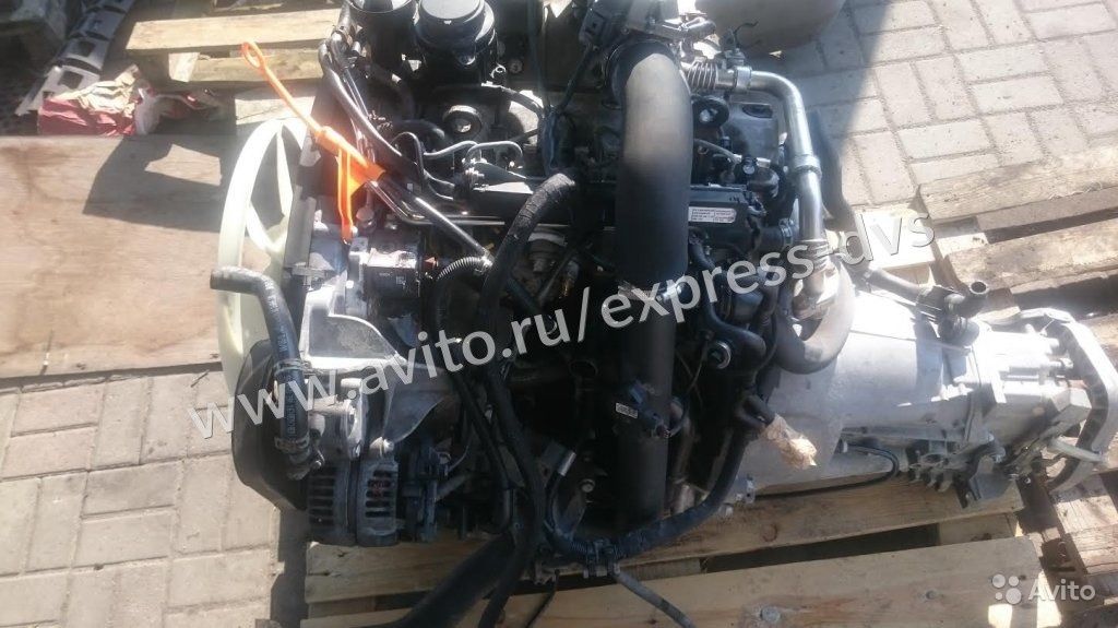 Двигатель VW Crafter 2.5D BJL 136 лс в Москве. Фото 1