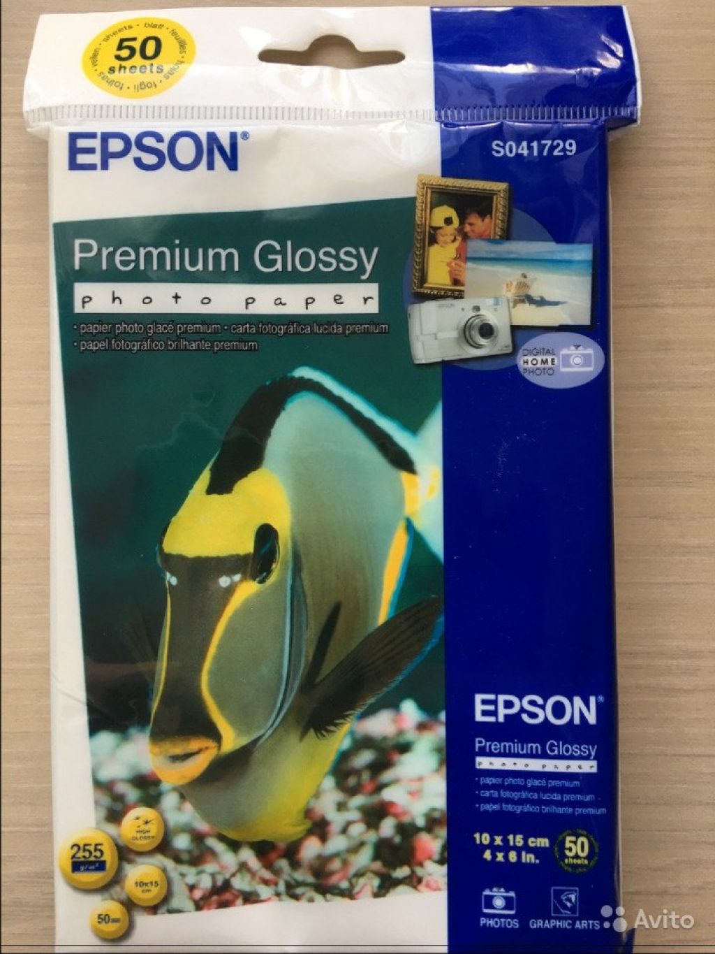 Фотобумага Epson Premium Glossy Photo S041729 в Москве. Фото 1