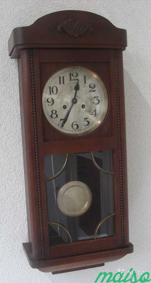 Часы настенные старинные 1918 г.в в Москве. Фото 2